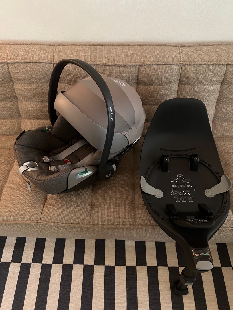 Cybex car seat and base, Babies & Kids, Going Out, Car Seats on Carousell