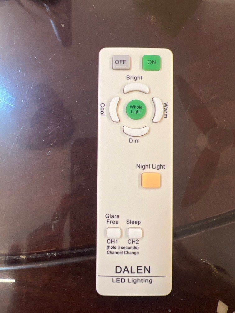 Dalen light store remote control