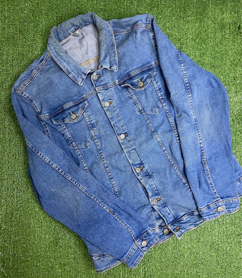 Max fashion denim jacket new arrivals