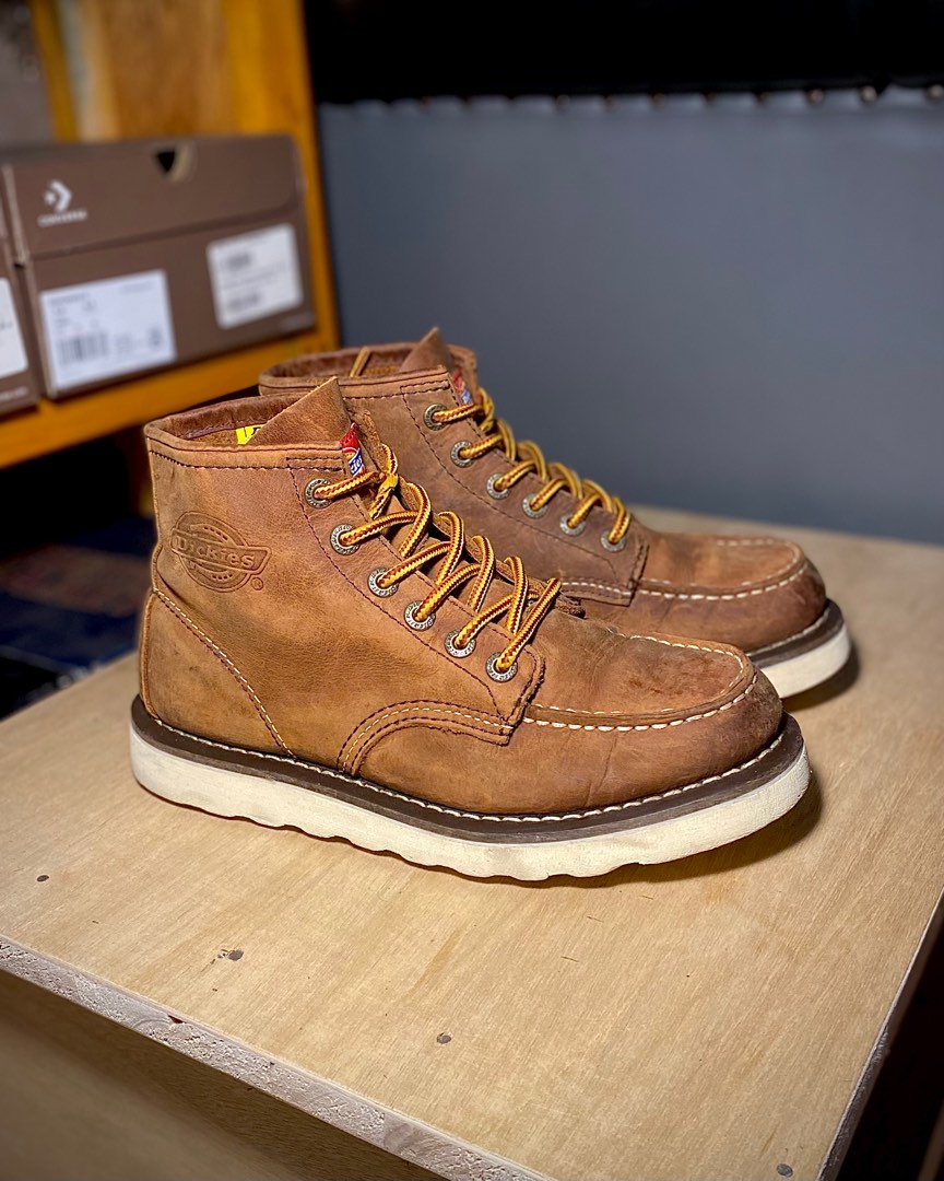 Dickies moc toe sale boots