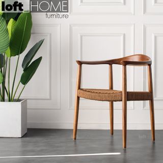 Dining Chair Walnut KENNEDY