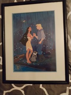 Disney 1995 Pocahontas Lithographie