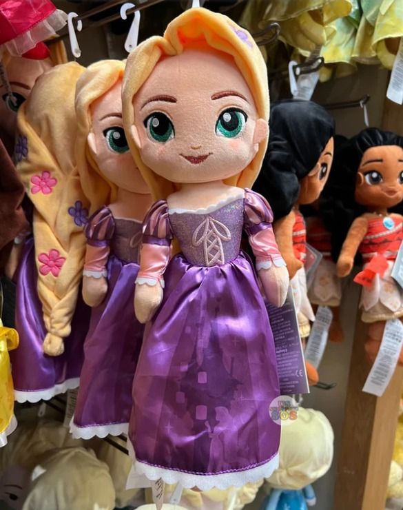 Rapunzel plush doll disney store discount