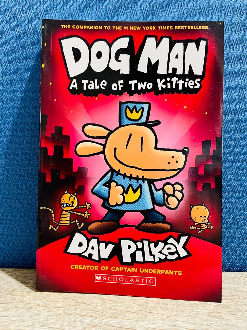 Dog Man Book A Graphic Novel, Dog Man Book by Dav Pilkey, Hobbies