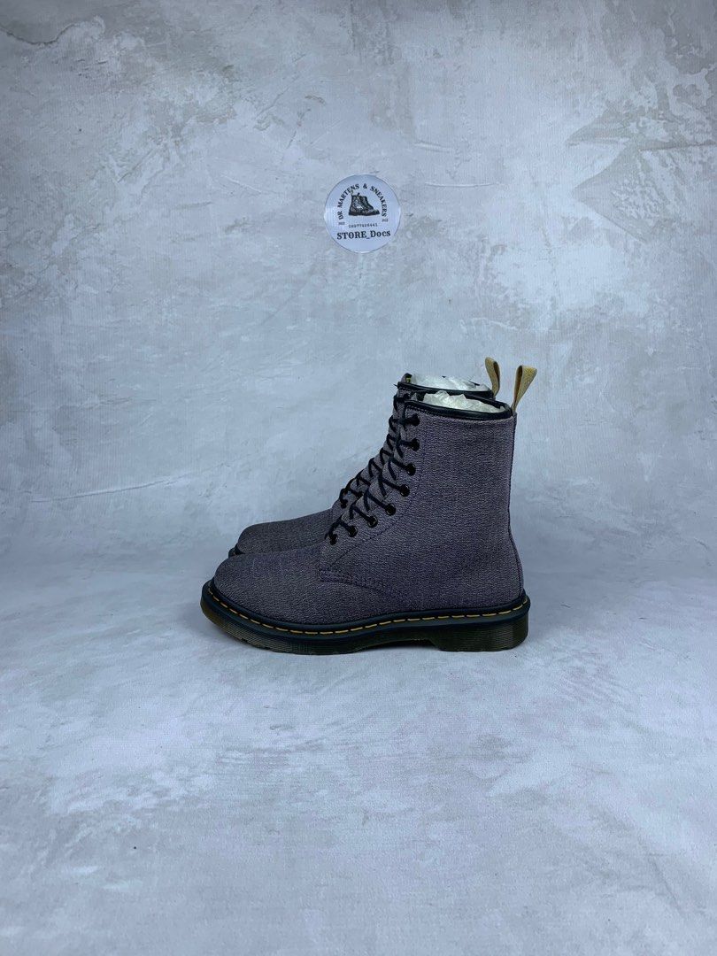 Dr Martens 1460 Vegan Castel Fesyen Pria Sepatu Sepatu Boot di