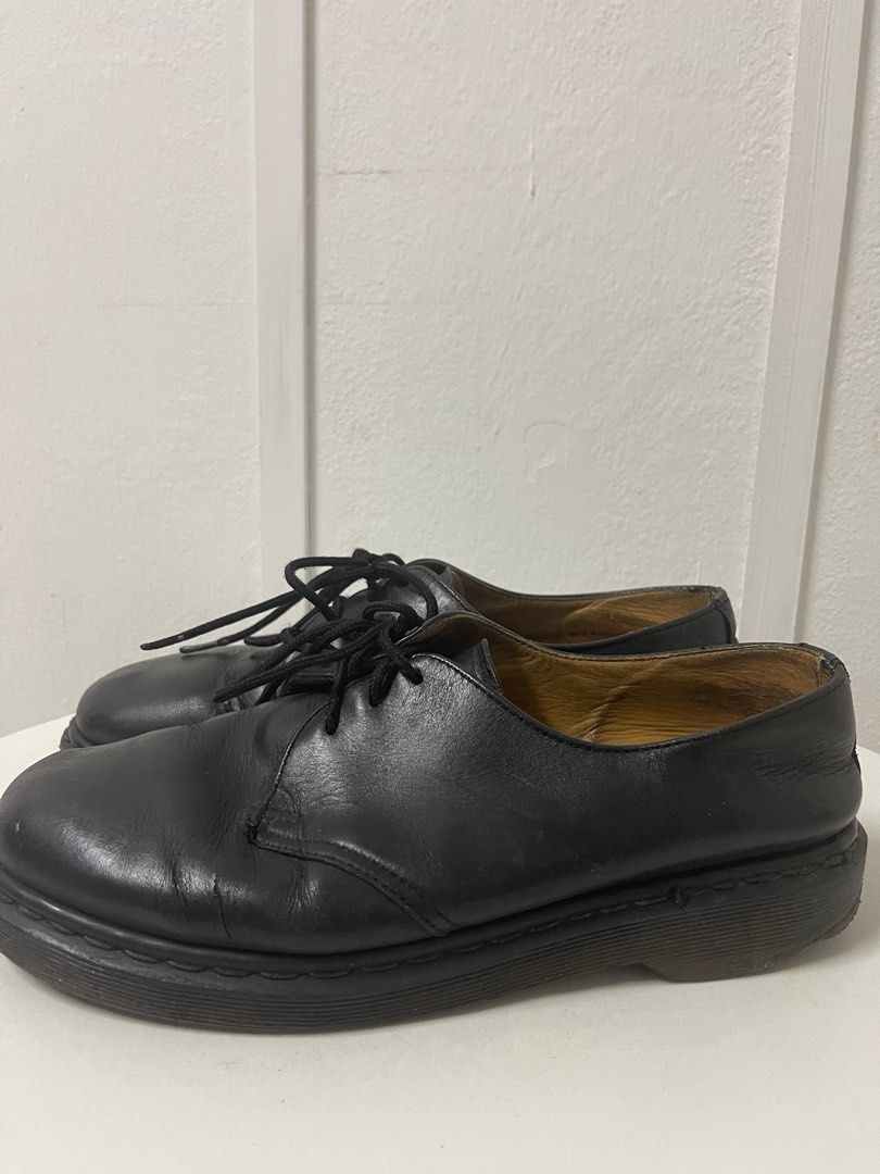 Plain black dr martens top
