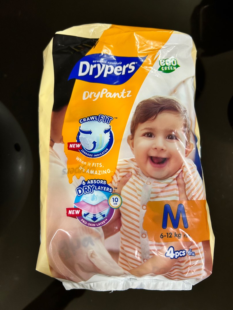 Drypers diapers M, Babies & Kids, Bathing & Changing, Diapers & Baby