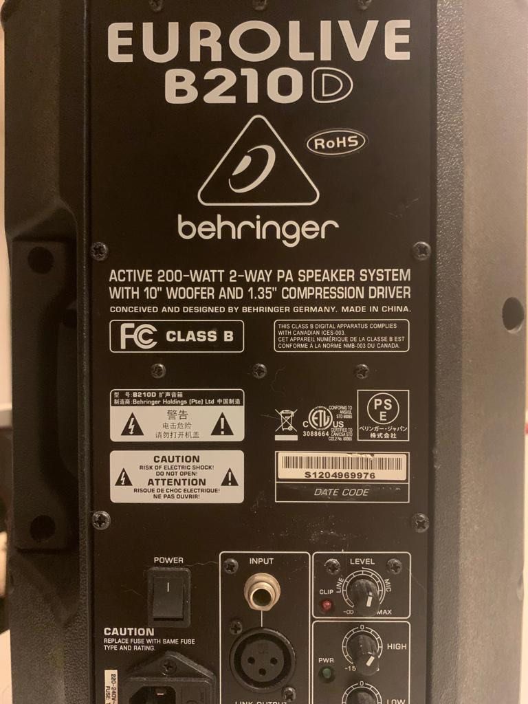 Eurolive best sale b210d price
