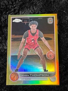 [Extremely Rare] 22’/23’ Topps Chrome OTE Amen Thompson Gold Refractor Card. 45/50