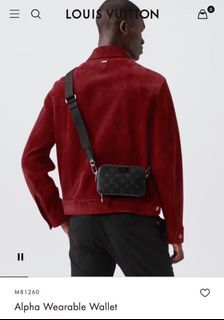 Louis Vuitton - Alpha Nano Bag - Leather - Black - Men - Luxury