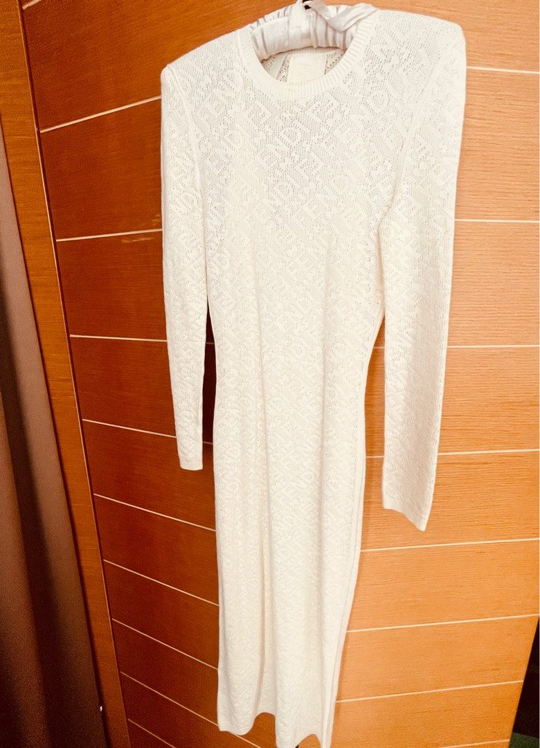 FENDI knitted Dress, Women's Fashion, Dresses & Sets, Dresses on Carousell