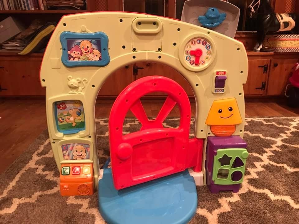 Fisher price laugh and learn puppy smart sales home