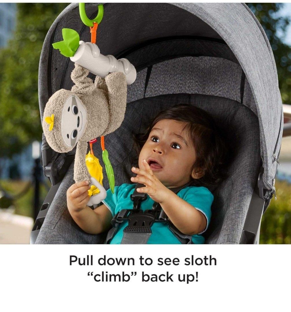Fisher Price sloth, Babies & Kids, Infant Playtime on Carousell