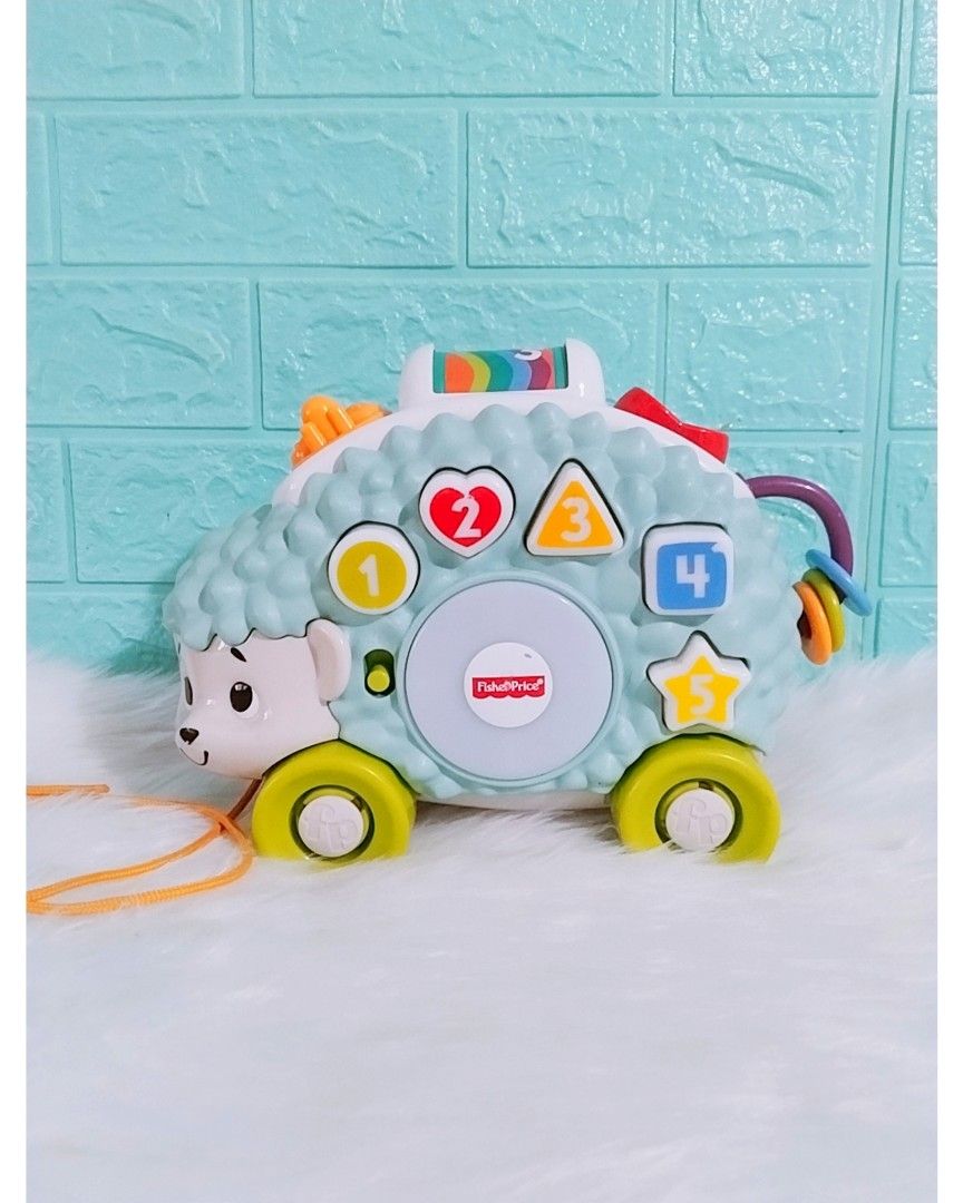 Award Winning Fisher-Price Linkimals Happy Shapes Hedgehog Musical Baby Toy