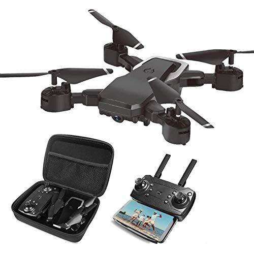 Foldable Drone with Camera for Kids Adults, 2MP HD FPV Remote