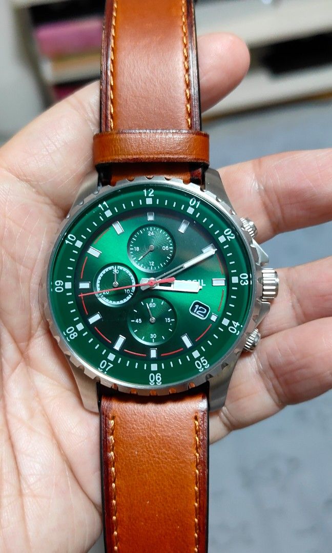Fossil FS5734 Dillinger Leather Quartz Watch Out of Production