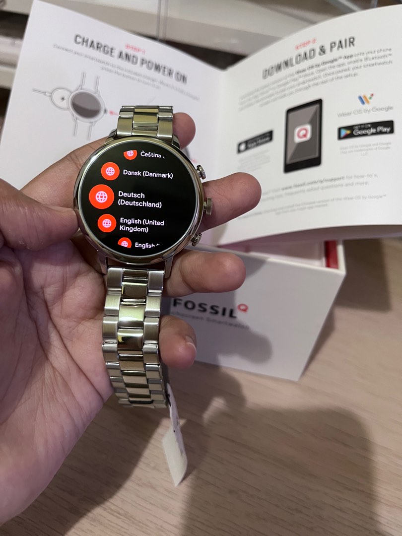 Fossil venture display smartwatch gen 4 ftw6017 cheap