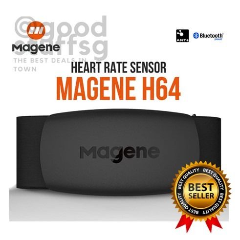 FREE Magene Mover H64 Heart Rate Monitor Bluetooth4.0 ANT magene Sensor With Chest Strap Computer Bike Wahoo Garmin Sports Equipment Other Sports Equipment and Supplies on Carousell