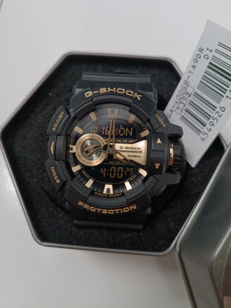 G shock black gold store
