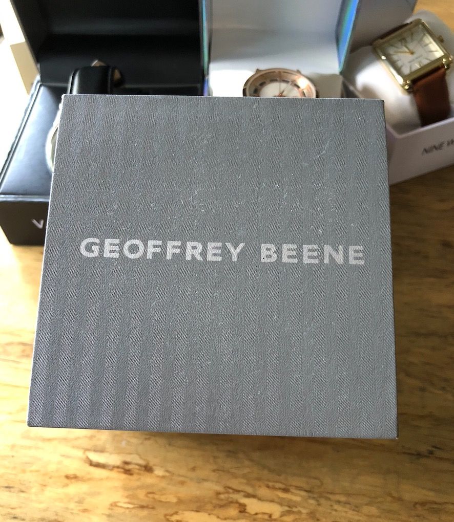 Geoffrey Beene Watch Genuine Diamond Collection Men s Fashion