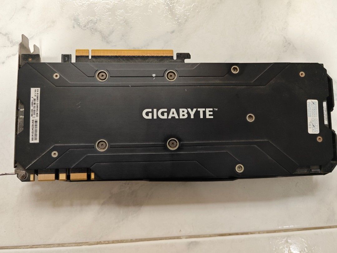 Gigabyte GTX 1080 triple fan GPU, Computers & Tech, Parts & Accessories ...