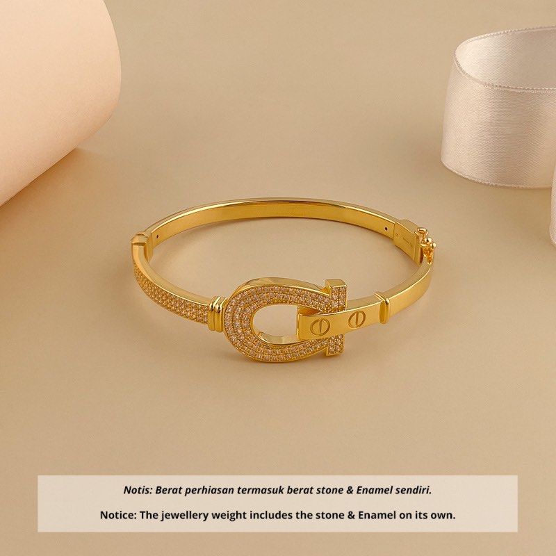 Gemstone bangles gold best sale