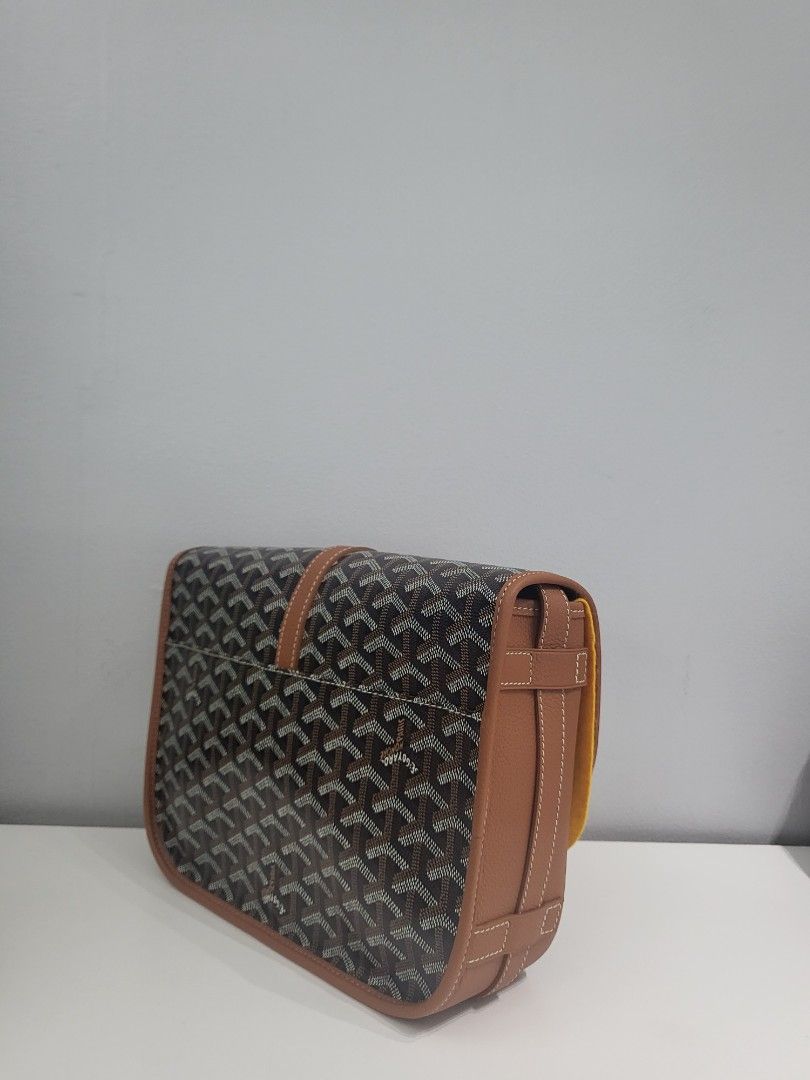 Goyard Sac Belvedere MM Bag Noir Et Naturel