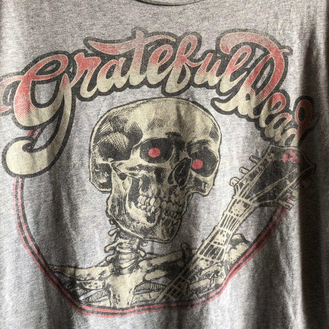 Men's Grateful Dead Hand Drawn Tee, Junk Food Clothing