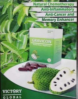GRAVICON - 100% NATURAL FOOD SUPLEMENT THAT BOOST YOUR HEALTH!