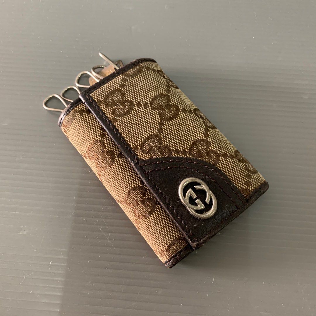 Authentic Gucci Key Holder, Luxury, Bags & Wallets on Carousell