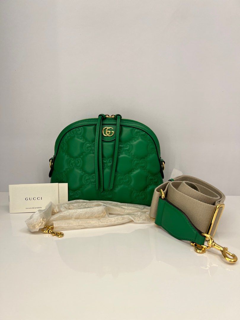 Gucci Crossbody Bag in Green, Luxury, Bags & Wallets on Carousell
