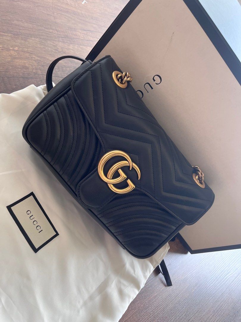 GUCCI GG MARMONT SMALL SHOULDER BAG Luxury Bags Wallets on