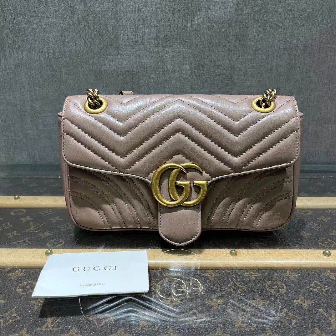 Gucci Marmont Velvet Shoulder Bag in Red, Luxury, Bags & Wallets on  Carousell