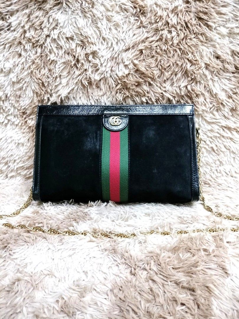 Gucci ophidia shop suede clutch