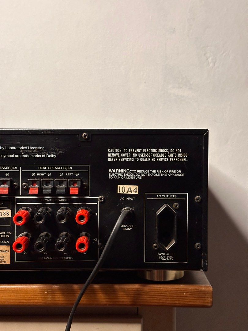 Harman Kardon avr 25, Audio, Soundbars, Speakers & Amplifiers on Carousell