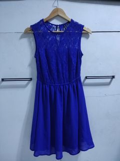 H&M Blue Dress