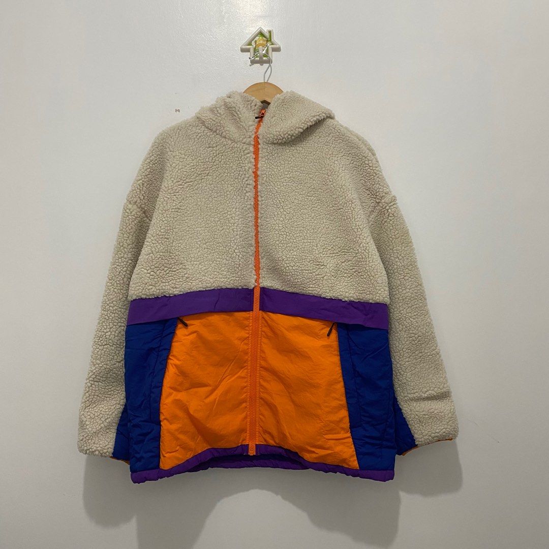 H M Sherpa Hooded Jacket Men s Fashion Coats Jackets and