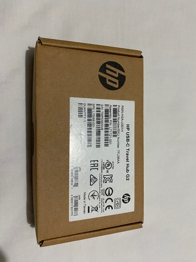 HP USB-C Travel Hub G2 Original, Computers & Tech, Parts & Accessories,  Cables & Adaptors on Carousell