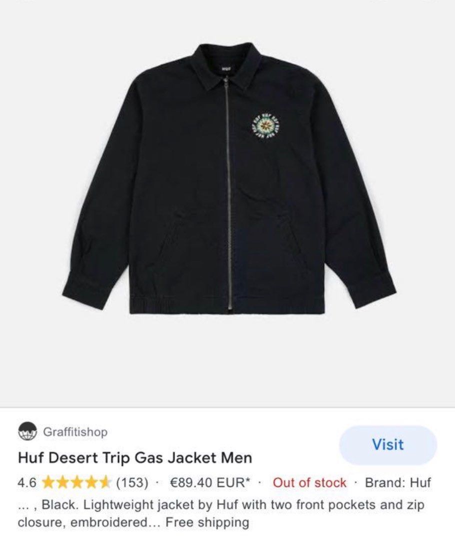 Huf desert hotsell trip gas jacket