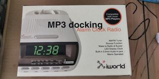 I world MP3 Docking - Alarm Clock Radio
