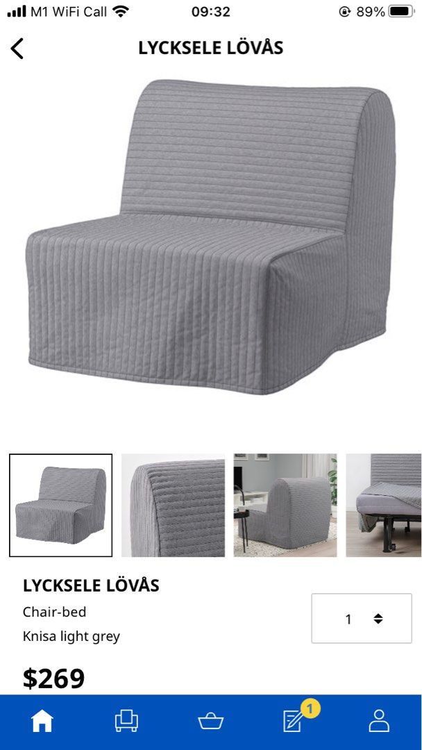 Futon Slipcovers The Lycksele Lovas Sofa Bed Cover Replacement Is