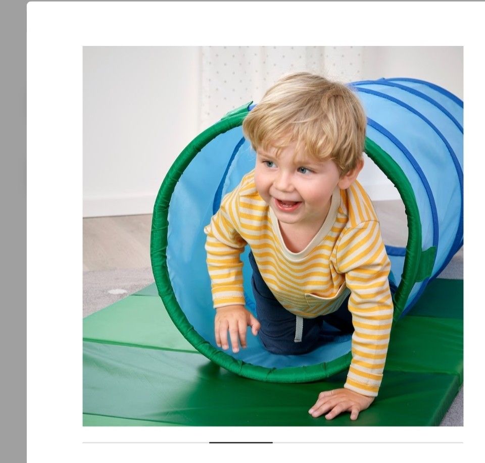 IKEA Play Tunnel for babies and toddlers. A Fun activity anytime