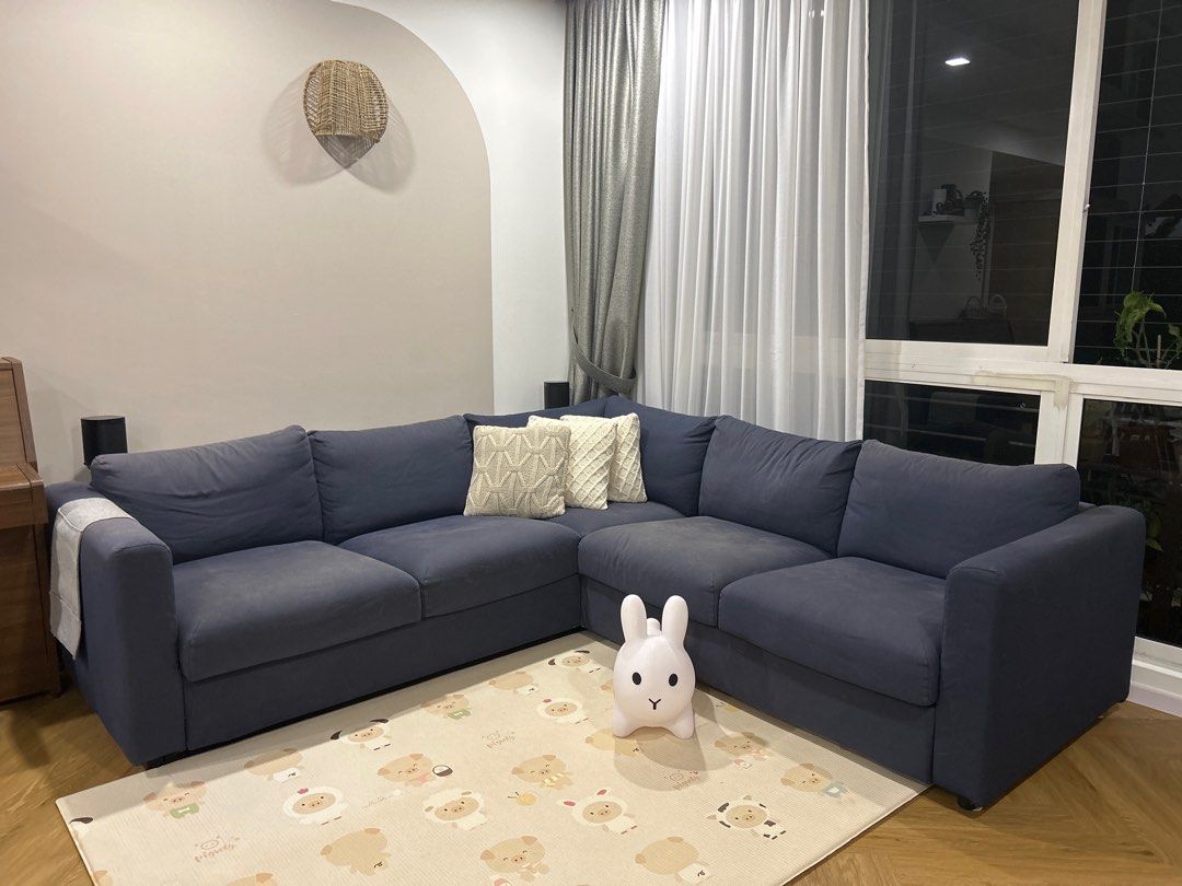 IKEA VIMLE 5 seater Furniture Home Living Furniture Sofas on Carousell