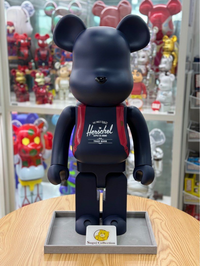 Herschel Supply Bearbrick Medicom 400% Bearbrick Herschel