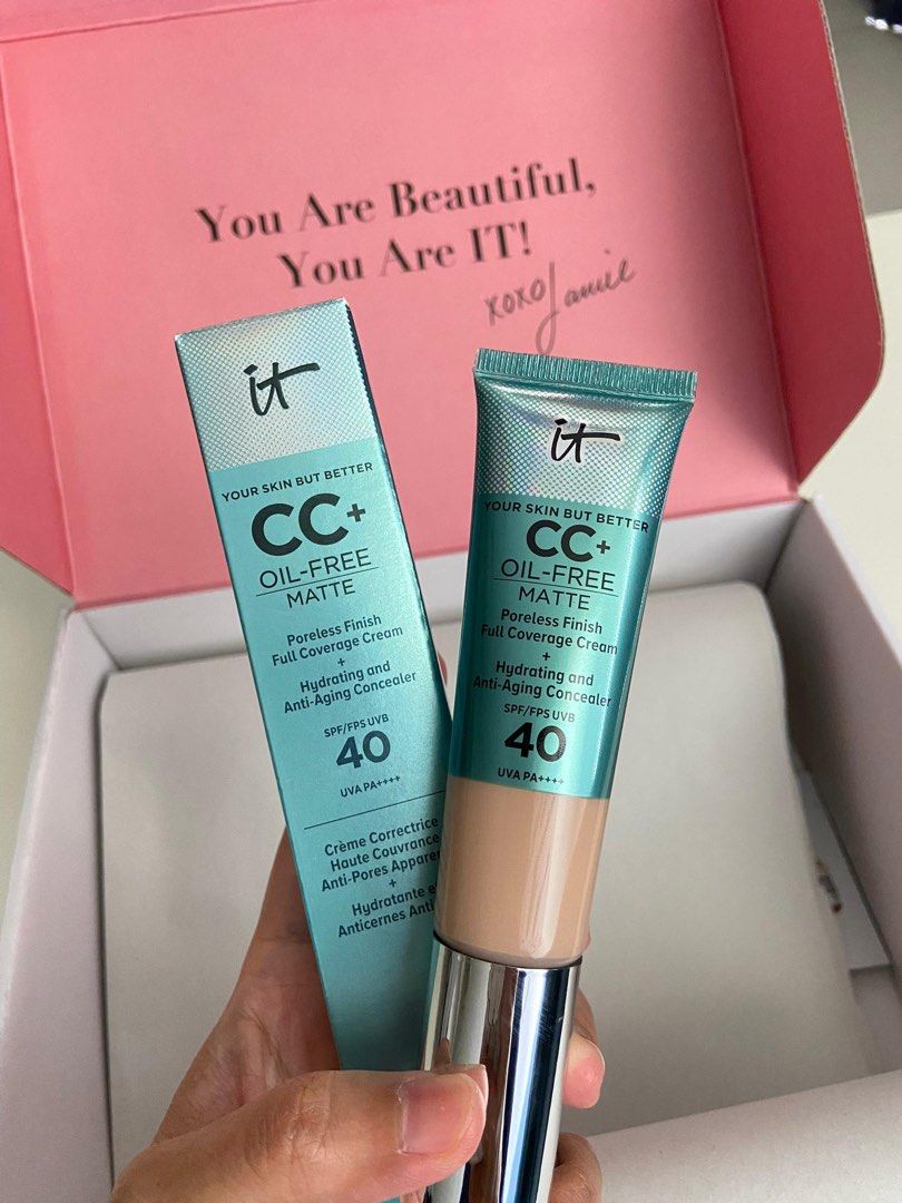 It Cosmetics Your Skin But Better CC+ Cream Oil-Free Matte - CrystalCandy  Makeup Blog