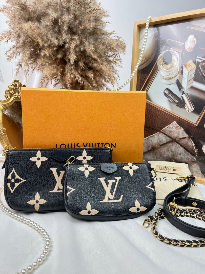 Louis Vuitton Multi Pochette Accessories Monogram Empreinte in