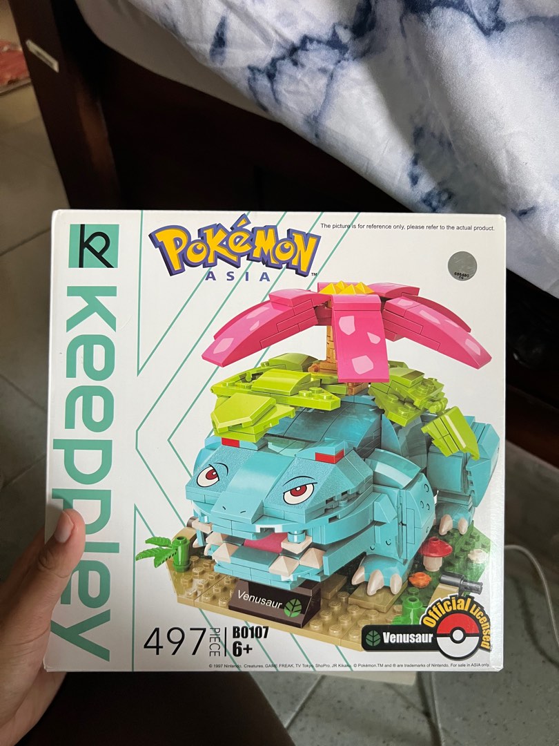 Keeppley Venusaur Pokemon Lego, Hobbies & Toys, Toys & Games on Carousell