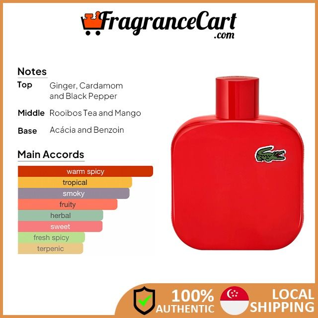 Lacoste rouge energetic cheap 100ml