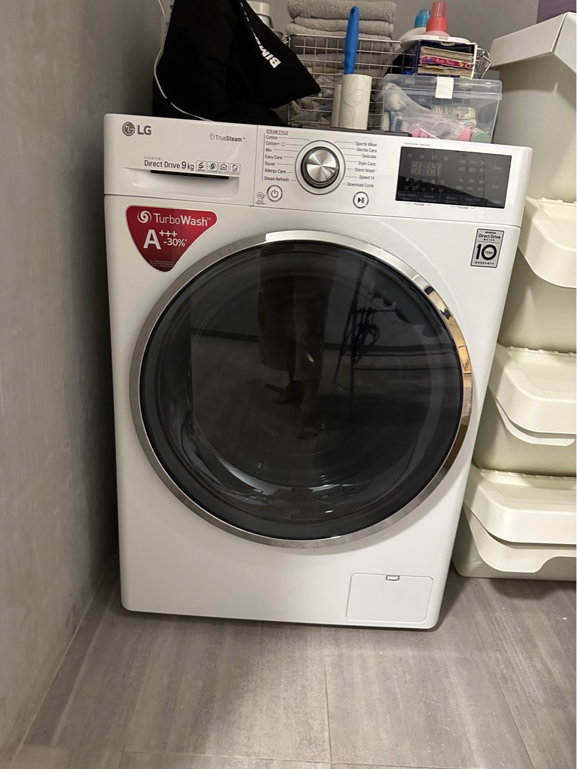 LG Washing Machine (Front end load), TV & Home Appliances, Washing