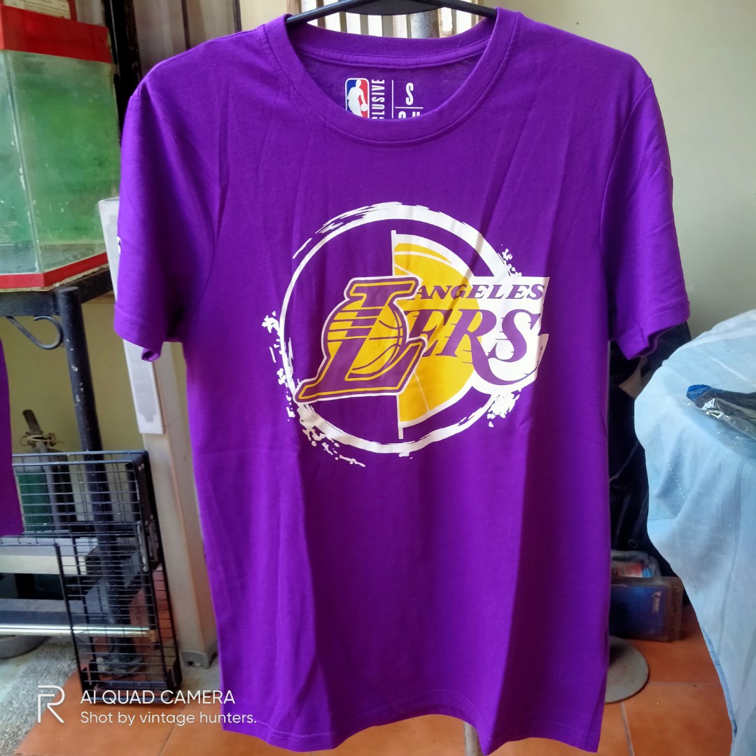 Lakers Nba T shirt Original, Men's Fashion, Tops & Sets, Tshirts & Polo  Shirts on Carousell